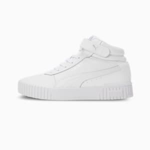 Carina 2.0 Mid Women's Sneakers, PUMA White-PUMA White-PUMA Silver, extralarge-IND