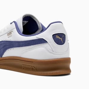 Sneakers PUMA Indoor, PUMA White-Blue Crystal-Gum, extralarge