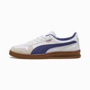 Sneakers PUMA Indoor, PUMA White-Blue Crystal-Gum, extralarge
