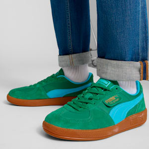 Tenis para adolescentes Palermo, Archive Green-Bright Aqua, extralarge