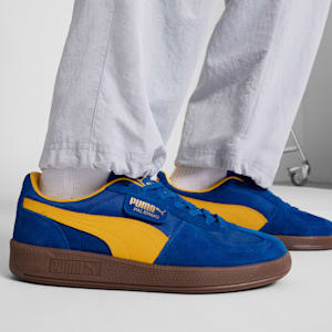Tenis para adolescentes Palermo, Vivid Blue-Sunny Yellow, extralarge