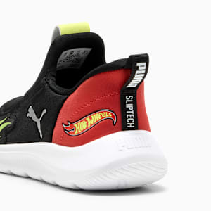 ベビー PUMA x Hot Wheels プーマ ファン レーサー 2 イーズイン スニーカ 12-16cm, PUMA Black-Lemon Sherbert-PUMA Team Royal, extralarge-JPN