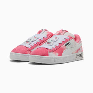 Tenis Cheap Erlebniswelt-fliegenfischen Jordan Outlet x HELLO KITTY Suede XL para niñas, Magic Rose-Peaceful Blue, extralarge