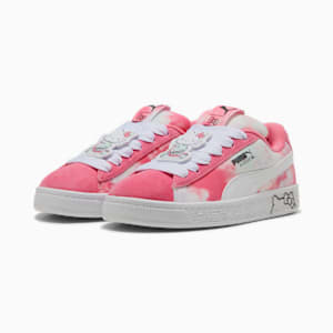 Tenis PUMA x HELLO KITTY Suede XL para niñas, Magic Rose-Peaceful Blue, extralarge
