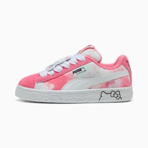 Tenis PUMA x HELLO KITTY Suede XL para niñas, Magic Rose-Peaceful Blue, extralarge