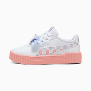 Tenis PUMA x HELLO KITTY Carina 3.0 para niñas, PUMA White-Pink Fruit-Cool Weather, extralarge