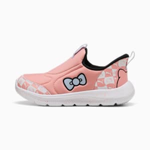 ガールズ PUMA x ハローキティ アンド フレンズ プーマ ファン レーサー 2 イーズイン スニーカー 17-21cm, Pink Fruit-Cool Weather-PUMA Black, extralarge-JPN