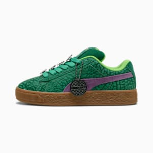 Tenis PUMA x TORTUGAS NINJA Suede XL para adolescentes, Vine-Gum, extralarge