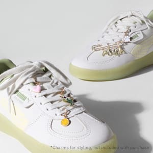 Palermo Moda Selva Women's Sneakers, Vapor Gray-Creamy Vanilla-Calming Green, extralarge-IND