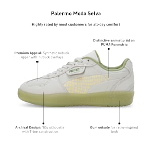 Palermo Moda Selva Women's Sneakers, Vapor Gray-Creamy Vanilla-Calming Green, extralarge-IND