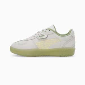 Palermo Moda Selva Women's Sneakers, Vapor Gray-Creamy Vanilla-Calming Green, extralarge-IND