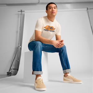 Sneakers PUMA Astro Play Homme, Toasted Almond-Warm White, extralarge