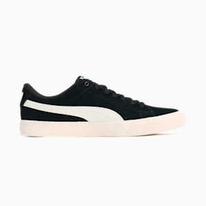 ユニセックス スウェード スケート スニーカー, PUMA Black-Warm White, extralarge-JPN