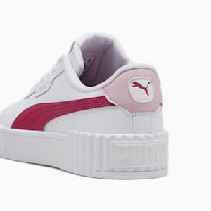 Carina 3.0 Big Kids' Sneakers, PUMA White-Port-Rose Mauve, extralarge