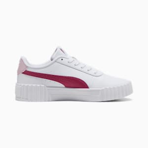 Carina 3.0 Big Kids' Sneakers, PUMA White-Port-Rose Mauve, extralarge