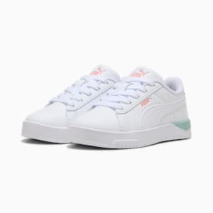 Jada Classic Little Kids' Sneakers, PUMA White-Pink Fruit, extralarge