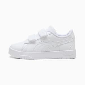 Sneakers Jada Classic Enfant, PUMA White-PUMA White, extralarge