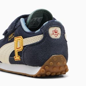 Tenis Easy Rider Super PUMA para bebés, New Navy-Alpine Snow, extralarge