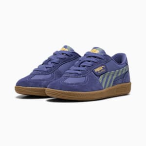 Palermo Super Little Kids' Sneakers, Blue Crystal-Green Moon, extralarge