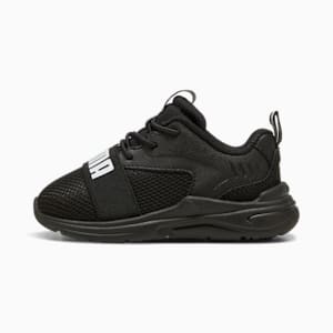 Soft Wired 2 Sneakers Toddler, PUMA Black-PUMA White, extralarge-GBR