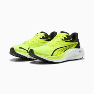 Tenis de running para niños Electrify NITRO™ 4, Yellow Alert-Feather Gray-PUMA Black, extralarge