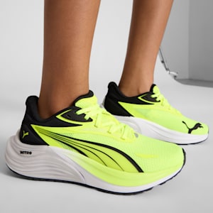 Electrify NITRO™ 4 Big Kids' Running Shoes, Yellow Alert-Feather Gray-PUMA Black, extralarge