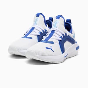 Chaussures d’entraînement Softride Enzo 5 Enfant et adolescent, PUMA White-Vivid Blue, extralarge