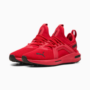 Zapatos de entrenamiento para niños pequeños Softride Enzo 5, For All Time Red-PUMA Black, extralarge