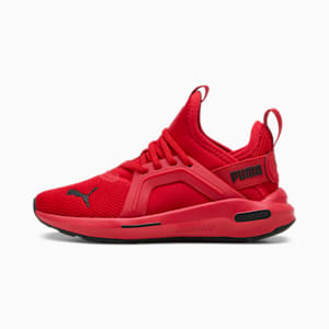 Zapatos de entrenamiento para niños pequeños Softride Enzo 5, For All Time Red-PUMA Black, extralarge