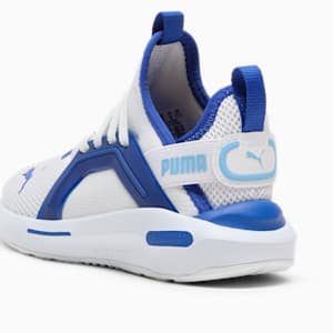 Zapatos de entrenamiento para niños pequeños Softride Enzo 5, PUMA White-Vivid Blue, extralarge