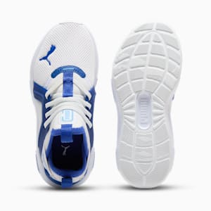 Zapatos de entrenamiento para niños pequeños Softride Enzo 5, PUMA White-Vivid Blue, extralarge