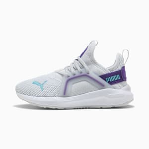 Softride Enzo 5 Little Kids' Training Shoes, Silver Mist-Team Violet-PUMA White, extralarge