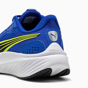 Chaussures de course à pied Pounce Lite Enfant et adolescent, Vivid Blue-Lemon Sherbert-PUMA White, extralarge
