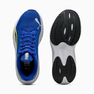 Chaussures de course à pied Pounce Lite Enfant et adolescent, Vivid Blue-Lemon Sherbert-PUMA White, extralarge