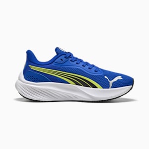 Chaussures de course à pied Pounce Lite Enfant et adolescent, Vivid Blue-Lemon Sherbert-PUMA White, extralarge