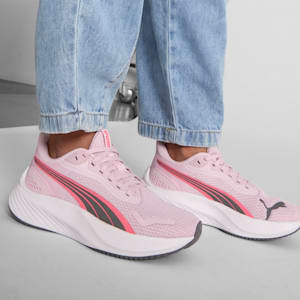 Pounce Lite Big Kids' Running Shoes, Rose Mauve-Magic Rose-PUMA White, extralarge