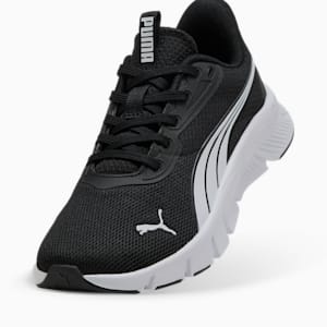キッズ フレックスフォーカス ライト モダン スニーカー 22-25cm, PUMA Black-PUMA White, extralarge-JPN
