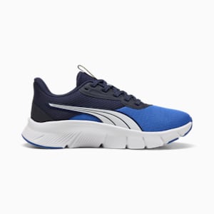 キッズ フレックスフォーカス ライト モダン スニーカー 22-25cm, Vivid Blue-PUMA White, extralarge-JPN