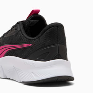 キッズ フレックスフォーカス ライト モダン スニーカー 22-25cm, PUMA Black-PUMA Pink-PUMA White, extralarge-JPN