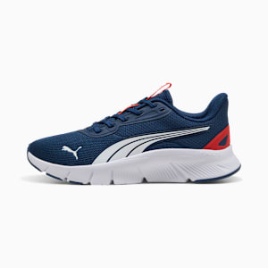 FlexFocus Lite Modern Running Shoes Youth, Persian Blue-Fierce Red-PUMA White, large-GBR