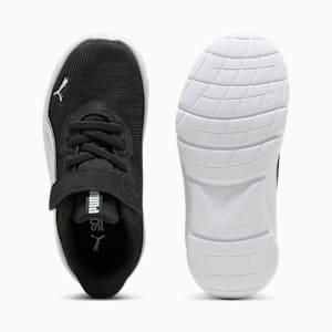 キッズ フレックスフォーカス モダン スニーカー 17-21cm, PUMA Black-PUMA White, extralarge-JPN
