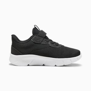 キッズ フレックスフォーカス モダン スニーカー 17-21cm, PUMA Black-PUMA White, extralarge-JPN