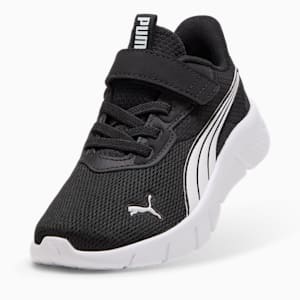 キッズ フレックスフォーカス モダン スニーカー 17-21cm, PUMA Black-PUMA White, extralarge-JPN