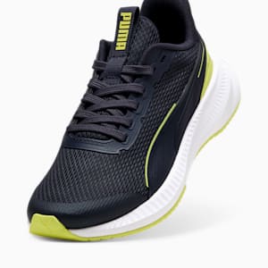 キッズ フライヤー ライト 3 スニーカー 22-25cm, New Navy-Lemon Sherbert-PUMA White, extralarge-JPN