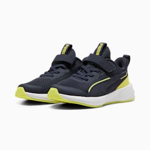 キッズ フライヤー 3 スニーカー 17-21cm, New Navy-Lemon Sherbert-PUMA White, extralarge-JPN