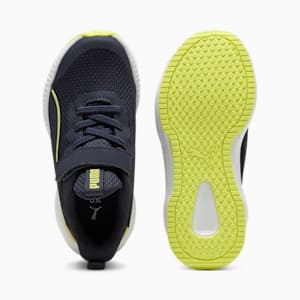 キッズ フライヤー 3 スニーカー 17-21cm, New Navy-Lemon Sherbert-PUMA White, extralarge-JPN