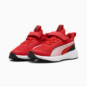 キッズ フライヤー 3 スニーカー 17-21cm, For All Time Red-PUMA Black-PUMA White, extralarge-JPN