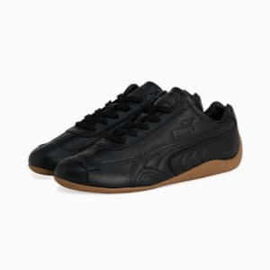 ユニセックス スピードキャット レザー スニーカー, PUMA Black, extralarge-JPN