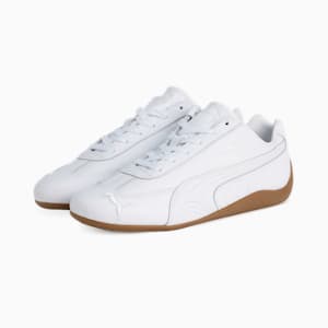 ユニセックス スピードキャット レザー スニーカー, PUMA White, extralarge-JPN