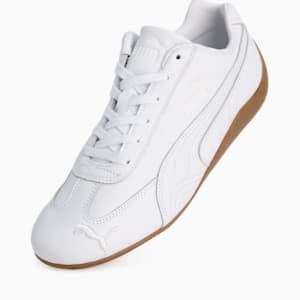 ユニセックス スピードキャット レザー スニーカー, PUMA White, extralarge-JPN